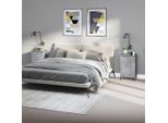 Vidaxl Comodini 2 Pz. Grigio Cemento 40X35X70 Cm Materiale A Base Di Legno