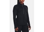 Under Armour Ua Qualifier Run 1/2 Zip - Nero, Taglia:M