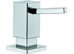 Distributeur De Produit à Vaisselle Grohe Cube, Pour Savon Liquide, RéServoir 500 Ml, 40649000, 40649000