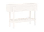Vidaxl Fioriera Marrone Miele 62X30X69 Cm In Legno Di Pino Massiccio