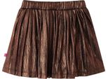 Vidaxl Gonna Per Bambini Con Glitter Cognac 128