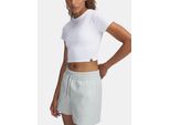 Under Armour Ua Rival Rib Baby Tee - Bianco, Taglia:L