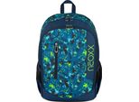Neoxx Zaino Della Scuola Con Scomparto Per Laptop Flow School Backpack Petrol Extreme Petrolio