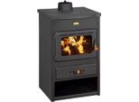 Stufa A Legna Prity K1 Cp - 9,5 Kw Con Top In Ghisa