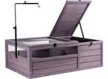 Recinto Per Tartarughe - Casa Per Tartarughe - Terrario In Legno - 965X610X330 Mm - Terrario Da Esterno Per Tartarughe - Ideale Per Tartarughe E Tartarughine