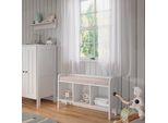 Vitalispa Scaffale Per Bambini Ajaton, 107.2 X 63.8 Cm, Bianco