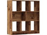 Libreria Effetto Legno Antico 97,5X29,5X100 Cm Materiale A Base Di Legno