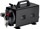 Compressore Per Aerografo Wiltec AS18TB 1/6 Hp, Compressore D'aria Con Alimentazione Da 20-23 L/Min, Compressore Per Pistola Ad Aerografo Con Serbatoio Da 1 Litro, Compressore D'aria Per Aerografo Design