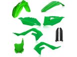 Kit Carene 9 Pezzi Acerbis Modello 2020 Verde Per Kawasaki