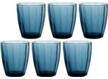 Rose&Tulipani Set 6 Bicchieri 320 Ml Blu R116500005Z