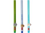 Legami Gel Pen Lovely Friends Set, 3 Pezzi, Con Decorazione Di Animali, Penna Gel, Penna Gel, Bradipo, Lama, Koala