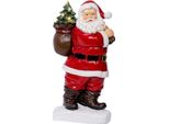 Figura Di Babbo Natale E Led Christmas