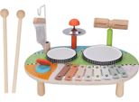 Batteria Per Bambini Strumento A Percussione Multifunzionale E Campane A Vento Giocattolo Educativo Musicale Per Bambini