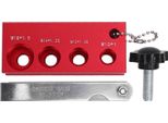 Strumento Per La Distanza Tra Le Candele Universale 10 Mm 12 Mm 14 Mm 16 Mm Accordo Polmone Con 32 Lame Rosso