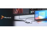 Hub Adattatore Reagle Hdmi 2X 4K 60Hz Full Hd 165Hz USB-C 3.2 Mst Hdcp