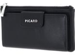 Picard Pelle Portafoglio Embrace 1 Wallet Schwarz Nero