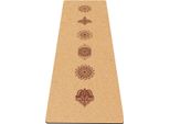 Tappetino Yoga Antiscivolo In Sughero Fiita: Realizzato In Gomma Naturale Antiscivolo E Sughero, Naturalmente Sostenibile, Dimensioni Generose (183X61X0,5 Cm), Yoga Naturale