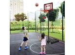 Canestro Da Basket Per Bambini. Supporto Per Canestro Resistente Alle Intemperie Con Altezza Regolabile Da 90-210 Cm