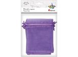 Sacchetti Di Organza Viola 9X12 Cm 10 Pezzi Titanum