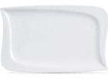 Orion | Piatto Da Portata In Porcellana - Bianco - 28 X 18 Cm - Lavabile In Lavastoviglie