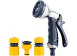Set Di Irrigazione Strend Pro Garden DY2378, Da Giardino, Pistola A 7 Getti, Raccordi, Adattatore