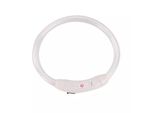 Bracciale Luminoso A Led Circuito Usb 20-65 Cm Bianco