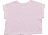 Mantis M96 | Crop Top Da Donna - Colore: Rosa Tenue - Taglia: Xs