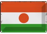 Vianmo Insegna Di Latta 20X30 Cm Bandiera Nigers Flag Of Niger