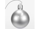 Casa Padrino Xxl Gingillo Decorativo Per Albero Di Natale Argento H. 90 Cm - Decorazione Natalizia