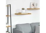 Vidaxl Mensola A Muro Beige 60 X 23,5 X 4 Cm Materiale A Base Di Legno