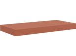 Vidaxl Mensola A Muro A Parete Rosso 50 X 23,5 X 4 Cm Materiale A Base Di Legno