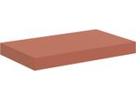 Vidaxl Mensola Da Parete A Muro Rosso 40 X 23,5 X 4 Cm Materiale A Base Di Legno