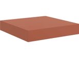 Vidaxl Mensola Da Parete A Muro Rosso 23 X 23,5 X 4 Cm Materiale A Base Di Legno