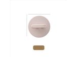 Inf Spazzola Da Bagno Portatile In Silicone Antibatterico Ad Asciugatura Rapida Rosa