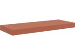 Vidaxl Scaffale A Parete Rosso 60 X 23,5 X 4 Cm Materiale A Base Di Legno