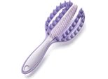 Inf 2-In-1 Pettine Massaggiante E Districante - Cura Delicata Del Cuoio Capelluto Viola