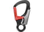 35Kn Moschettoni Per Arrampicata Moschettoni Pesanti A Forma Di D Per Alpinisti Su Roccia E Arrampicata Nero, Rosso