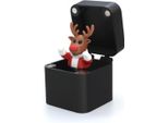 Inf Scatola Scherzo Renna Natalizia Agitante - Regalo Sorpresa Divertente