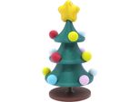 Inf Albero Di Natale Musicale Rotante - Decorazione Festiva Da Tavolo L