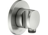 Keuco Raccord De Flexible Avec Support De Douche, Rosace Ronde, 59592060001, 59592060001