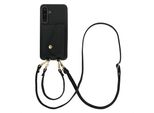 Samsung Galaxy A17/Samsung Galaxy A17 Custodia - Pelle Finta - Selencia Custodia Rigida/Custodia Con Cinturino/Cover Posteriore - Nero