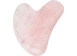 Tavola Raschiante In Cristallo A Forma Di Cuore Di Colore Rosa, Favorisce La Circolazione Sanguigna, Gua Sha, Strumento Guasha Per Viso E Collo