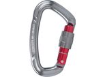 All'aperto In Lega Di Alluminio D Lock Amaca Zaino Cavo Loop Arrampicata Moschettone Grigio
