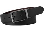 Fossil Cintura Brandon Reversible Belt W85 Black Nero Marrone Scuro