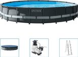 Intex Ultra Xtr Frame Set Da Piscina Rund 610X122 Cm