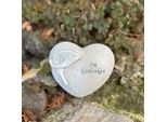 Eberin - Cimitero Cuore Commemorativo/Cuore A Lutto/Cuore Che Dice/Cuore Di Tomba Calla Con Scritta "In Memoria"""