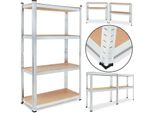 Zolta Scaffalatura Per Carichi Pesanti 180X90X40 Cm - Scaffalatura Per Cantina - Scaffalatura In Metallo Resistente - Scaffalatura Per Ripostiglio - Scaffalatura A Innesto Per Cantina, Garage O Dispensa - 875 Kg