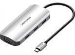 Docking Station Da Usb-C A Hdmi, Vga, 3X Usb 3.0, Pd 0.15M Vention Toihb (Grigio)