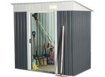 Geräteschuppen Metall Gerätelager Werkzeugschuppen Gerätehaus Gartenhaus SAFE M