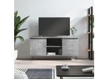 Maison Exclusive - Mobile Tv Grigio Cemento 104X35X50 Cm Materiale Ligneo